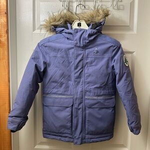 Woods Girls' Avens Winter Jacket/Parka, Kids', Down, Insulated, Waterproof